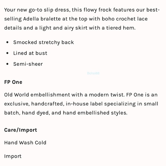 NEW Free People One Adella Printed Mini Slip Dress - Picture 4 of 14